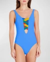 Valimare Women's St. Martin One-piece Swimsuit In Blue