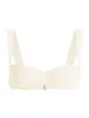 Valimare Women's Athens Balconette Bikini Top In Cream