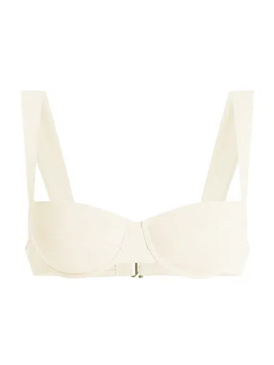 Valimare Women's Athens Balconette Bikini Top In Cream