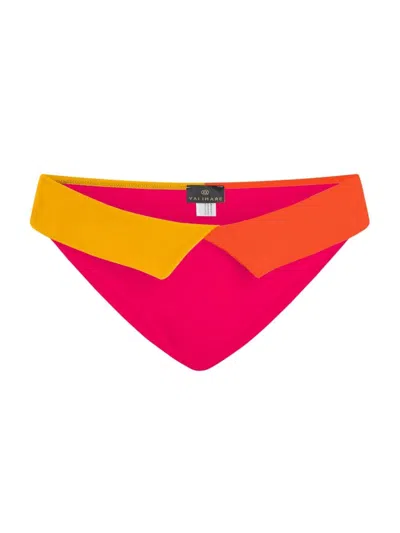 Valimare Women's Capri Foldover Bikini Bottoms In Fuchsia