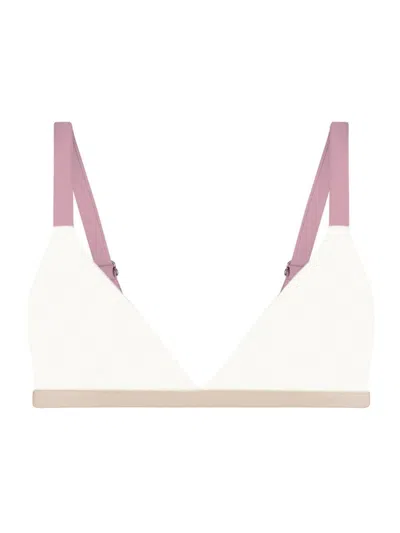 Valimare Women's St Barth's Triangle Bikini Top In Cream