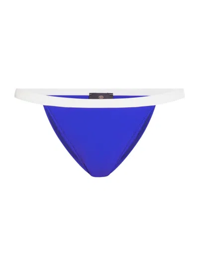 Valimare Women's St Barths Bikini Bottom In Blue White