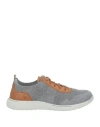 Valleverde Man Sneakers Grey Size 7 Leather, Textile Fibers In Grey