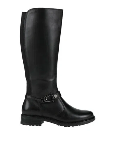 Valleverde Woman Boot Black Size 8 Leather