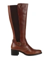 Valleverde Woman Boot Tan Size 8 Calfskin