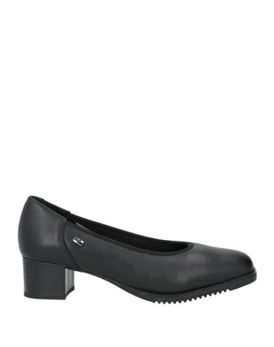 Valleverde Woman Pumps Black Size 11 Calfskin