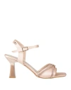 Valleverde Woman Sandals Blush Size 8 Synthetisches Material In Pink