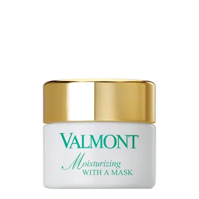 Valmont Moisturizing With A Mask 50ml, Revitalised Skin,radiance Boost In White