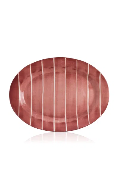 Valsa Home Raspberry Platter In Red