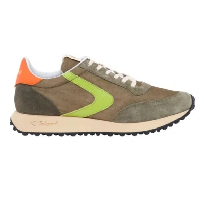 Valsport Heritage-inspired Sporty Sneakers For Men In Green