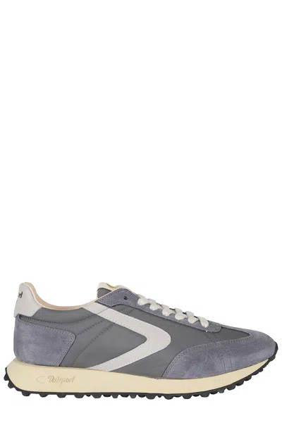 Valsport Iron Grey Vintage Nylon Overlays Low-top Sneakers In Multi