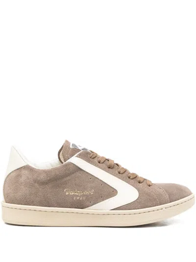 Valsport Logo-patch Sneakers In Brown