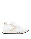 Valsport Magic Run Woman Woman Sneakers White Size 4 Soft Leather, Textile Fibers In White