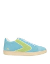 Valsport Man Sneakers Azure Size 9.5 Textile Fibers In Blue