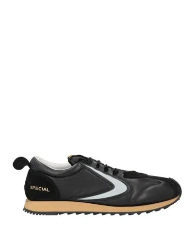Valsport Man Sneakers Black Size 8.5 Leather