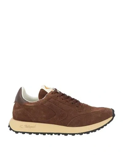 Valsport Man Sneakers Brown Size 8 Leather