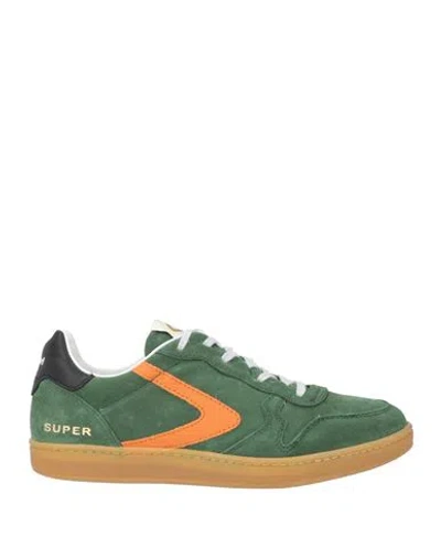 Valsport Man Sneakers Green Size 11 Leather