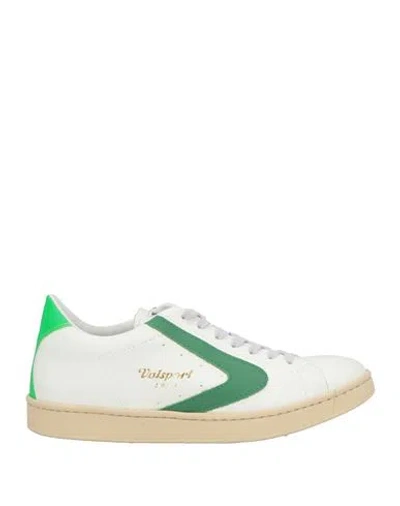 Valsport Man Sneakers Ivory Size 7 Leather