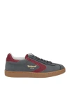 Valsport Man Sneakers Lead Size 8.5 Leather In Grey