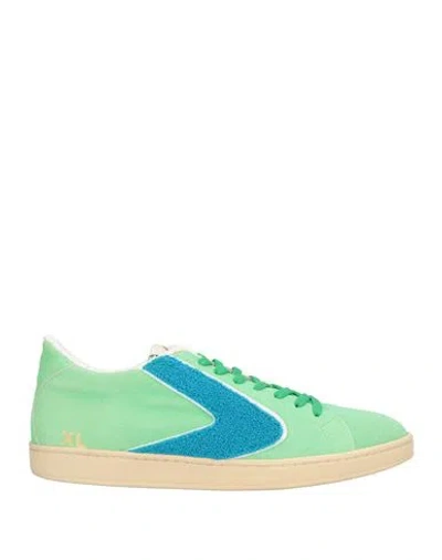 Valsport Man Sneakers Light Green Size 9.5 Textile Fibers