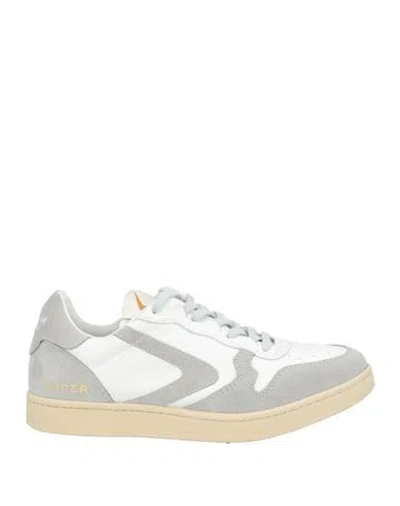 Valsport Man Sneakers Light Grey Size 8 Leather In Gray