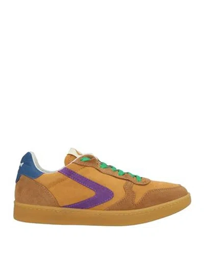 Valsport Man Sneakers Marigold Size 8.5 Leather In Yellow