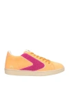 Valsport Man Sneakers Orange Size 8.5 Textile Fibers