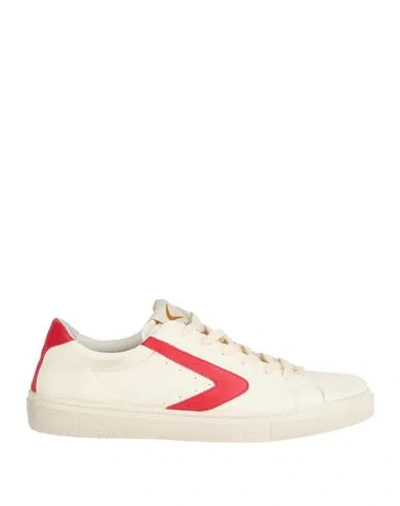 Valsport Man Sneakers Red Size 6.5 Leather