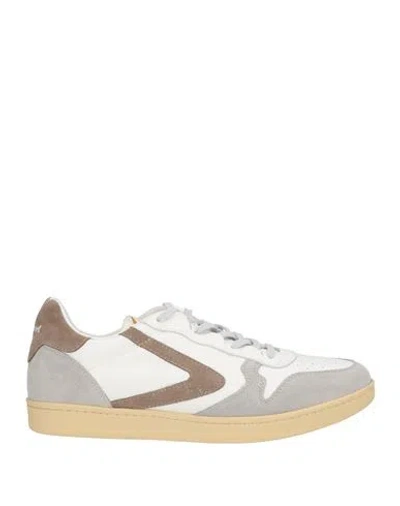 Valsport Man Sneakers White Size 10 Leather In Multi