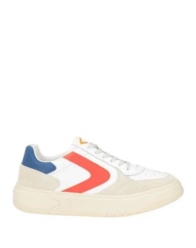 Valsport Man Sneakers White Size 8 Leather