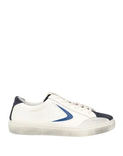 Valsport Man Sneakers White Size 8.5 Leather