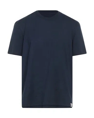 Valsport Man T-shirt Navy Size Xxl Cotton