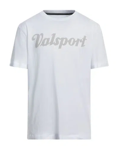 Valsport Man T-shirt White Size Xl Cotton