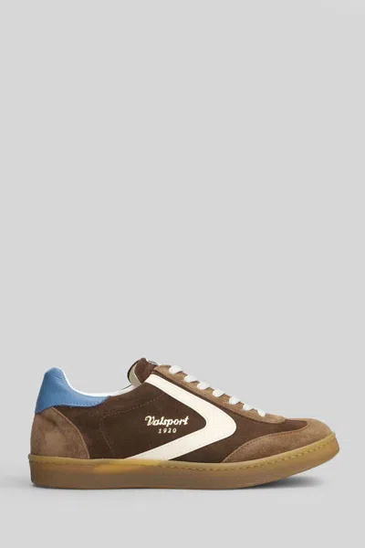Valsport Olimpia Sneakers In Brown Suede