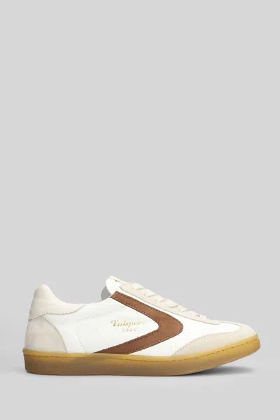 Valsport Olimpia Sneakers In White Suede And Leather