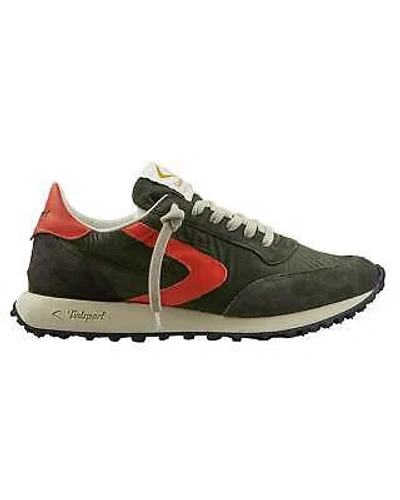 Pre-owned Valsport Shoes  Start Heritage Ripstop Trainers Man Dark Green