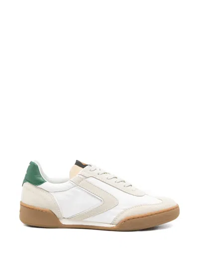 Valsport Suede-panel Sneakers In White