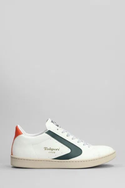 Valsport Tournament Sneakers In White Leather
