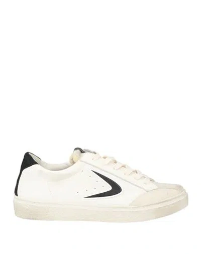 Valsport Woman Sneakers Ivory Size 7 Leather In White