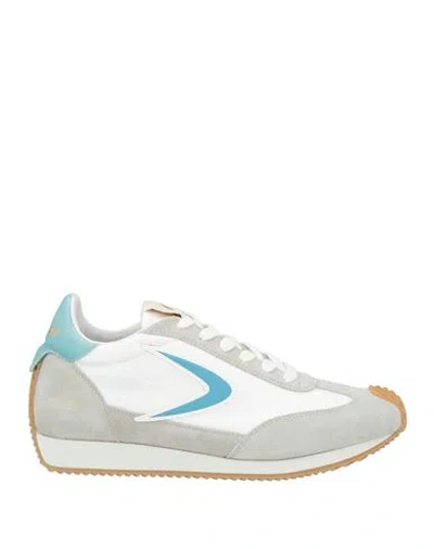 Valsport Woman Sneakers Light Grey Size 5 Leather, Textile Fibers