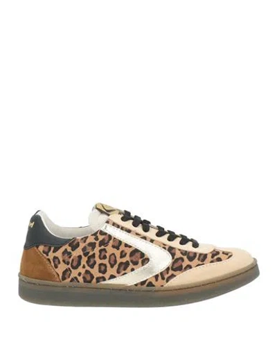 Valsport Woman Sneakers Sand Size 5 Leather In Neutral