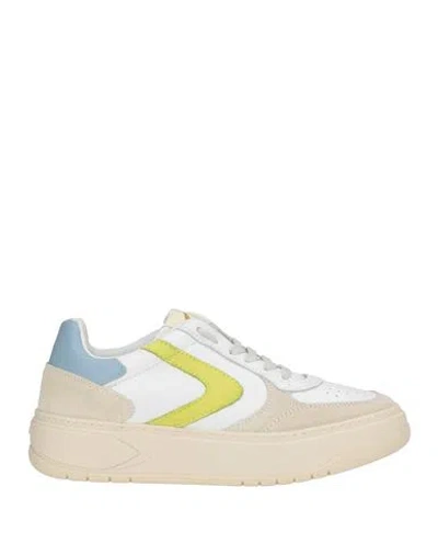 Valsport Woman Sneakers White Size 5 Leather In Multi