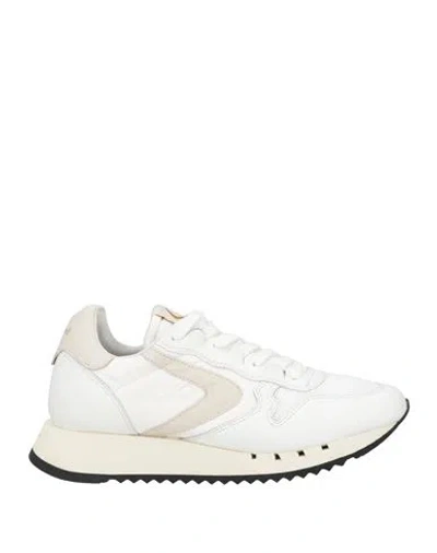 Valsport Woman Sneakers White Size 5 Leather, Textile Fibers