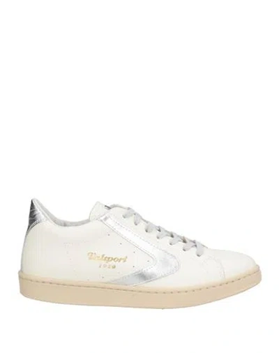 Valsport Woman Sneakers White Size 5.5 Leather