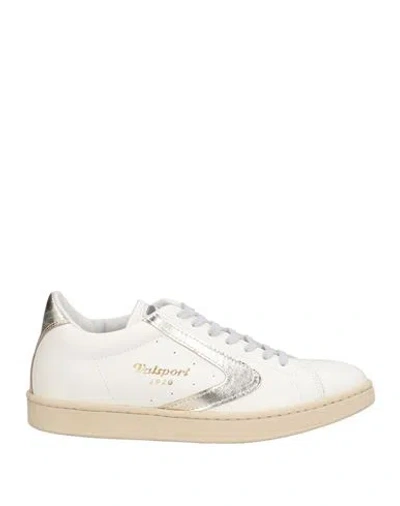 Valsport Woman Sneakers White Size 5.5 Leather