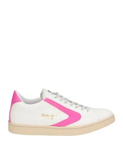 Valsport Woman Sneakers White Size 6.5 Leather In Multi