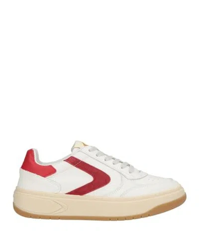 Valsport Woman Sneakers White Size 6.5 Leather, Textile Fibers