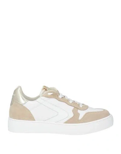 Valsport Woman Sneakers White Size 6.5 Leather, Textile Fibers