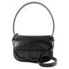 Valstar 1dr Shoulder Bag - Diesel - Leather - Black In Black