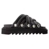 Valstar Aj1345 Sandals - Toga Pulla - Leather - Black In Black